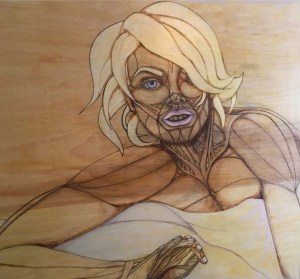 yellow marilyn detail